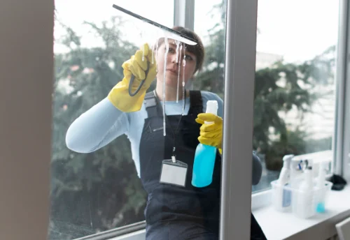 Nettoyage de vitres intérieures et extérieures à Jungholtz